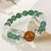 Crystal green strawberry yellow glue flower star tassel butterfly bracelet beautiful hot selling bracelet jewelry