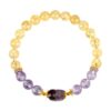 Huang Asai Amethyst Pixiu Bracelet New Chinese Fashion Original Bracelet Jewelry Customized