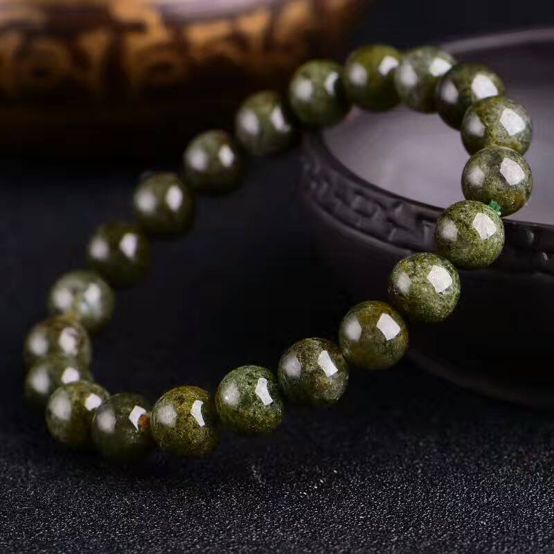 Green ghost full ghost cornucopia bracelet single circle that female crystal jewelry hidden deep