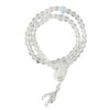 White crystal aquamarine white agate double circle bracelet original new style bracelet jewelry