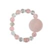 Ice pink crystal Zakiram round Tibetan bracelet original fashion cultural and creative bracelet