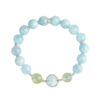 Crystal aquamarine grape stone bracelet fresh fashion niche simple design bracelet jewelry