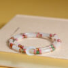 Jade bamboo bracelet niche light luxury exquisite moon original design sweet small fresh women's bracelet