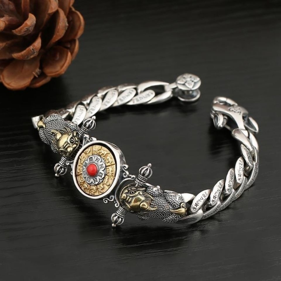 Lucky brave troops Retro Personalized Chinese Zodiac Small Bracelet