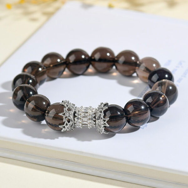Crystal smoky quartz bracelet fashionable original atmosphere new hot style bracelet jewelry gift