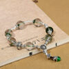 Crystal green ghost bracelet palace retro scenic area temple same style hot style