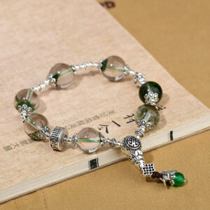 Crystal green ghost bracelet palace retro scenic area temple same style hot style
