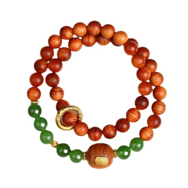 Field chalcedony double circle bracelet high oil translucent new Chinese style original Chinese style hot bracelet jewelry