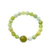 Green grape milk cap Xiuyan jade bracelet ins style exquisite fashion simple network hot bracelet jewelry