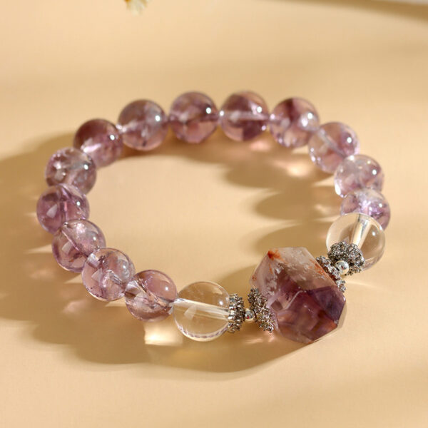 Natural crystal purple Asai single loop bracelet new Chinese style fashion original new hot style bracelet jewelry gift