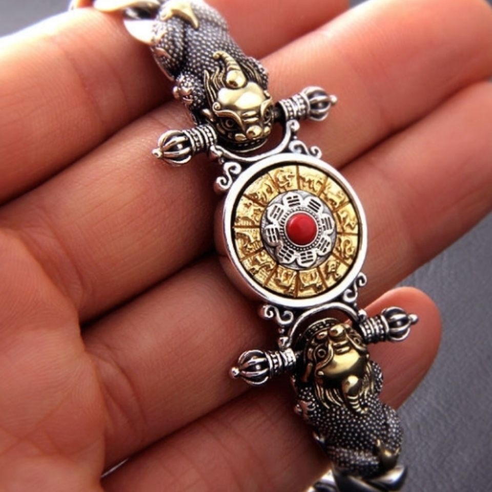 Lucky brave troops Retro Personalized Chinese Zodiac Small Bracelet