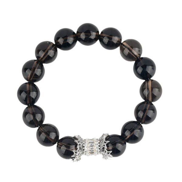 Crystal smoky quartz bracelet fashionable original atmosphere new hot style bracelet jewelry gift