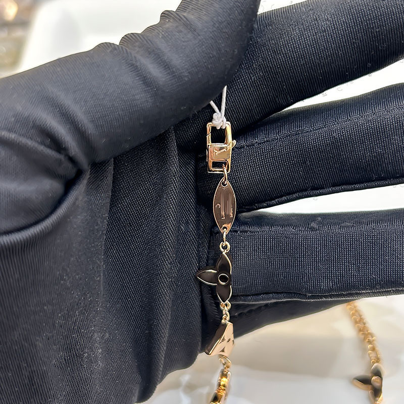 Bracelet Rose Gold Flower Diamond Inlaid Internet Celebrity Same Style Chain High-end Hand Jewelry