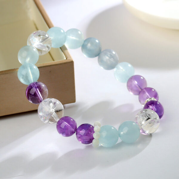 Aquamarine Amethyst Bracelet Fresh Fashion Original New Hot Style Bracelet