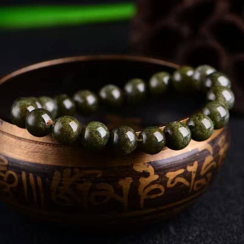 Green ghost full ghost cornucopia bracelet single circle that female crystal jewelry hidden deep