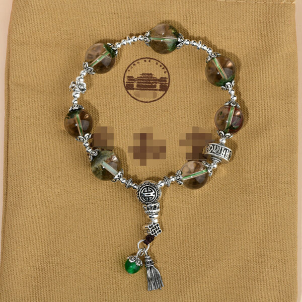 Crystal green ghost bracelet palace retro scenic area temple same style hot style