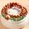 Field chalcedony double circle bracelet high oil translucent new Chinese style original Chinese style hot bracelet jewelry