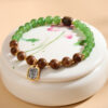 Kalimantan agarwood and Tian chalcedony bracelet new Chinese style Zakiram national style original bracelet jewelry