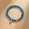 Half sugar heart agate bracelet lotus pendant new original courtyard travel souvenir new hot bracelet