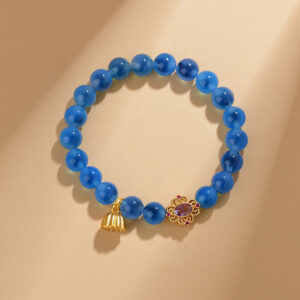 Half sugar heart agate bracelet lotus pendant new original courtyard travel souvenir new hot bracelet