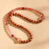 Natural ice drifting South Red Agate Sandalwood Double Circle Bracelet Chinese Buddhist Beads Play Retro Hot Style