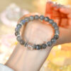 Natural gray moonstone white crystal bracelet labradorite fashion original bracelet