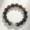 Crystal smoky quartz bracelet fashionable original atmosphere new hot style bracelet jewelry gift