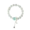 White crystal casual faceted bracelet niche light luxury original aquamarine hot-selling bracelet jewelry