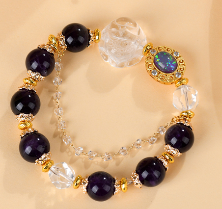 Amethyst White Water Fox Bracelet Fashionable and Original New Love Bracelet Live Broadcast Hot Selling