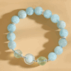 Crystal aquamarine grape stone bracelet fresh fashion niche simple design bracelet jewelry