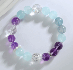 Aquamarine Amethyst Bracelet Fresh Fashion Original New Hot Style Bracelet
