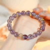 Natural romantic amethyst single loop bracelet hot sale fashion new original bracelet jewelry