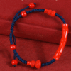 Cinnabar Emperor Red Sand Original Rising DIY Hand-woven Bracelet Retro Bracelet