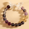 Colorful Fluorite White Crystal Butterfly Wing Bracelet Fashion Original Ladies New Bracelet Jewelry Gift