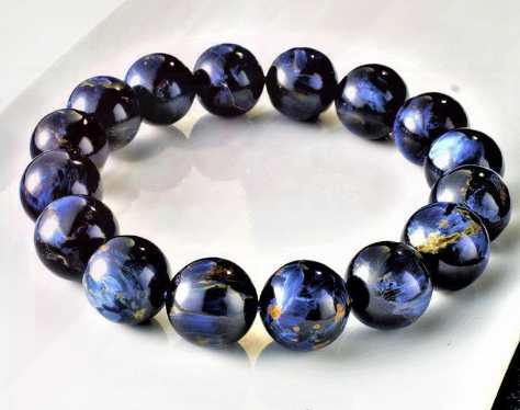 Namibian Storm Blue Cat's Eye Crystal Fantasy Bracelet Accessories