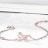 Fantasy unicorn bracelet ins niche creative design