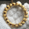 Flame pattern panda purple golden rat bodhi bracelet light beads barrel beads men solid seeds around the finger soft play Buddhist beads bodhi seeds